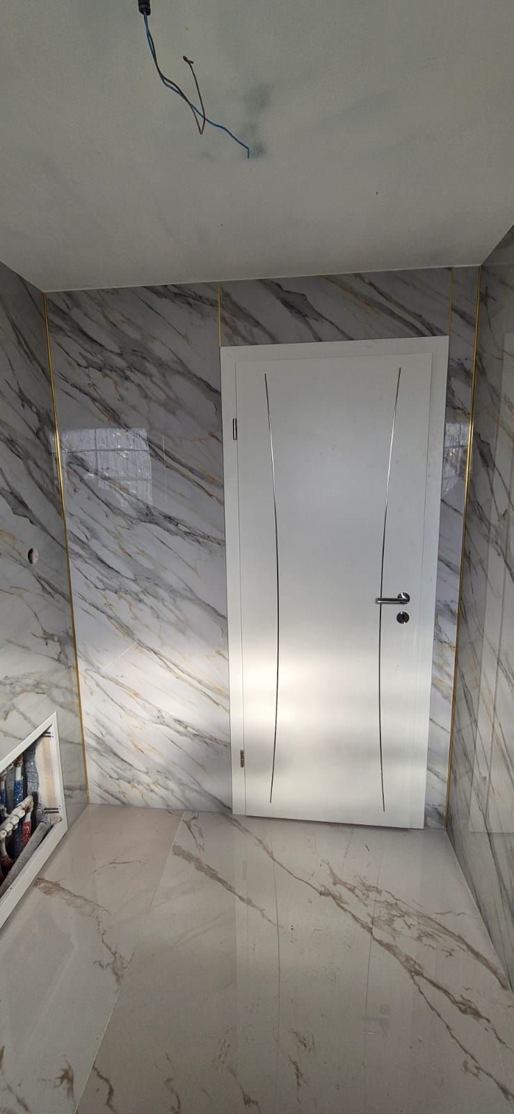 Panou decorativ imitatie marmura PVC APC-KL8024 - imagine 2