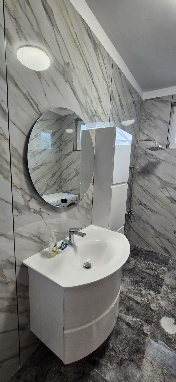 Panou decorativ imitatie marmura PVC APC-KL8024 - imagine 4